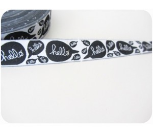 Webband Sprechblase HELLO